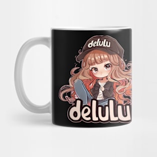 Delulu Anime Girl Mug